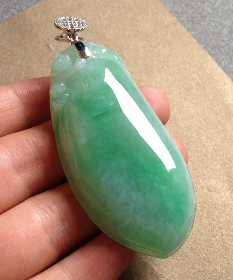 Natural Jade Pendant Jadeite Pendant PT483