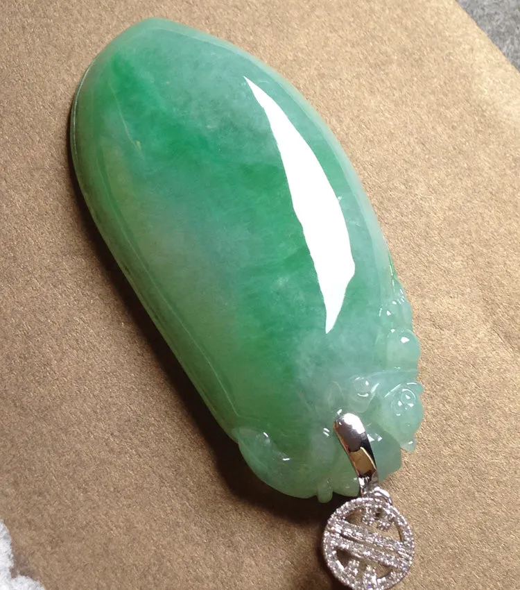 Natural Jade Pendant Jadeite Pendant PT483