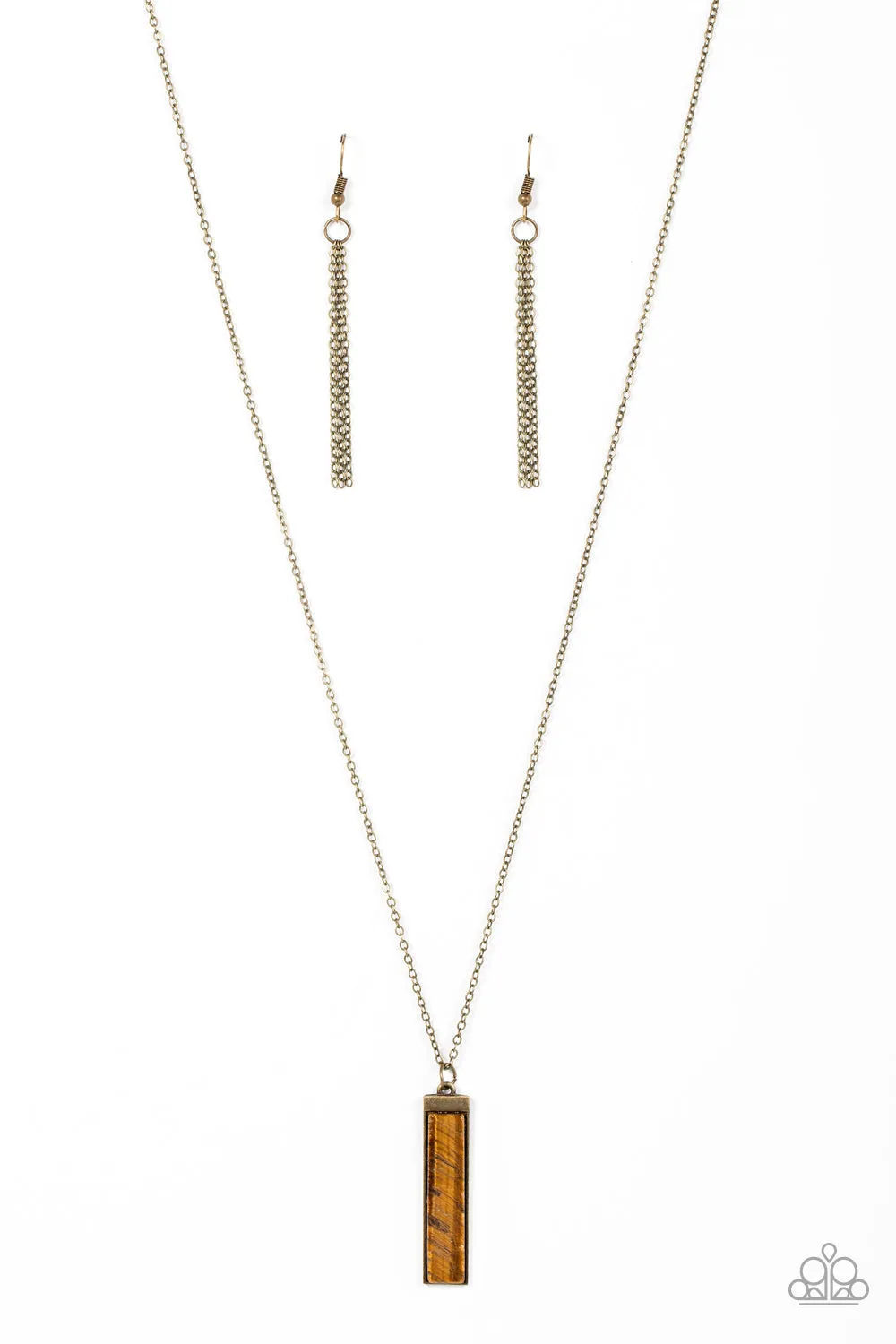 Necklaces Set in GEMSTONE - Brass