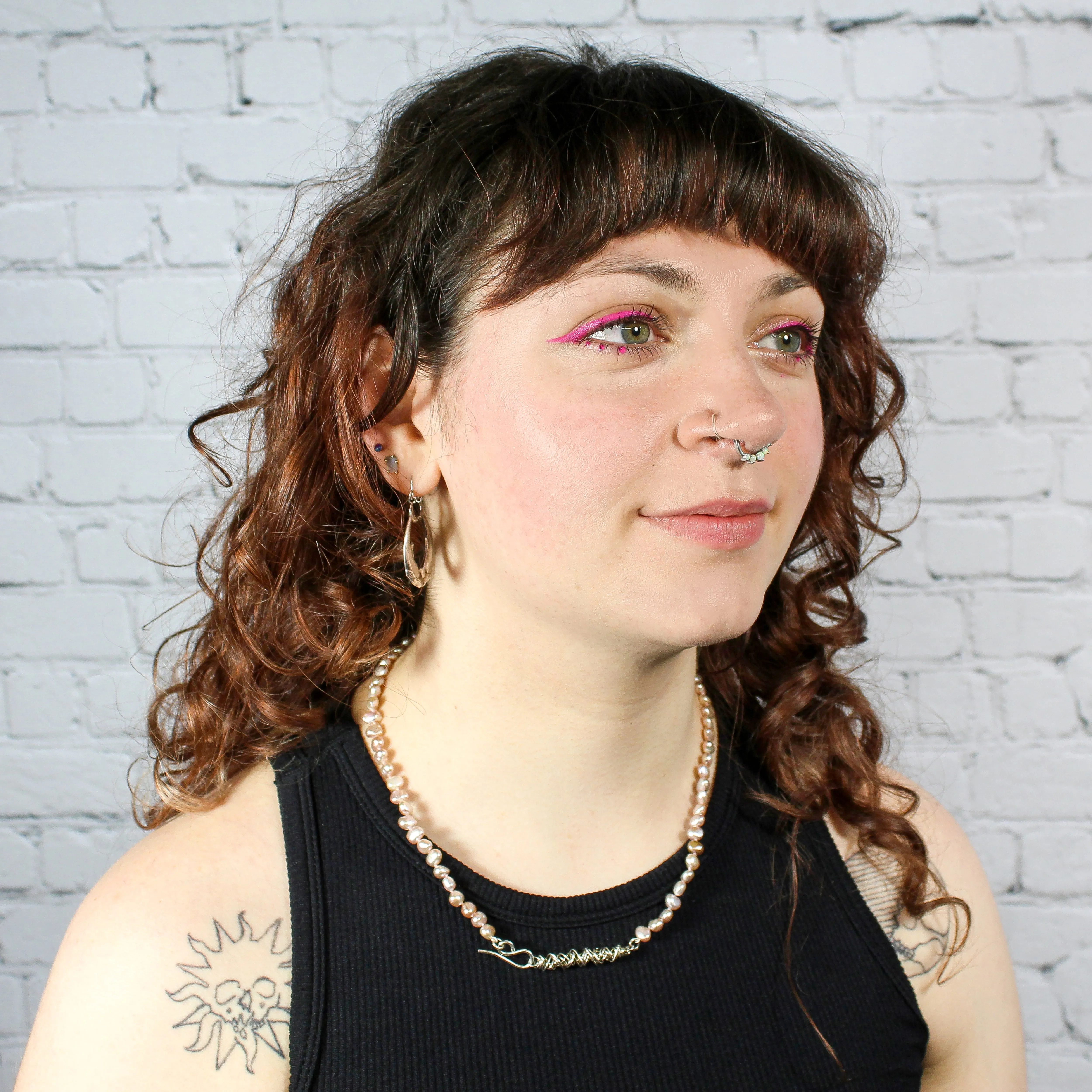 NEW! Pink Freshwater Pearl Necklace by Rina Young