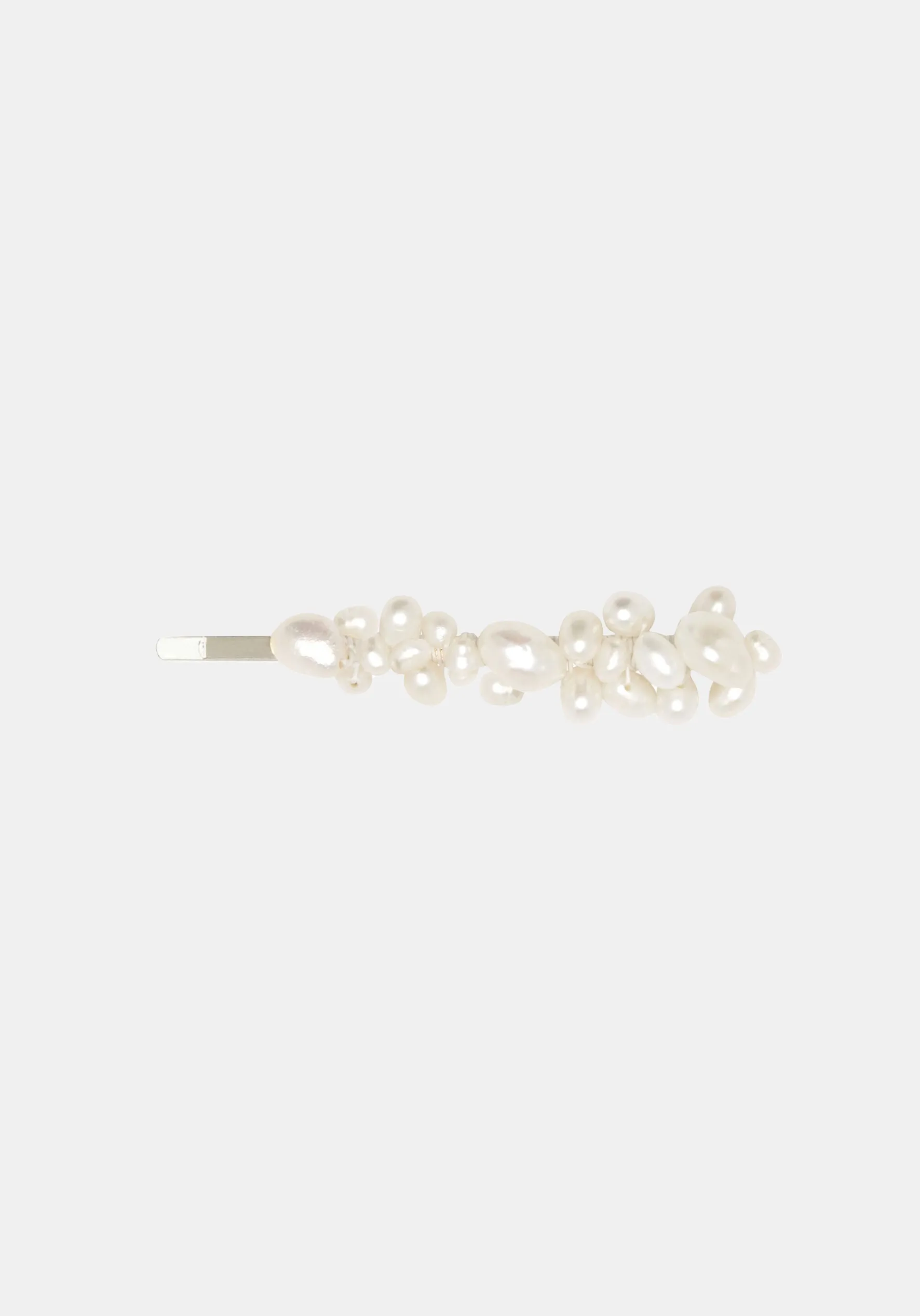 Ophelie Pearl Hair Pin - Single - Silver
