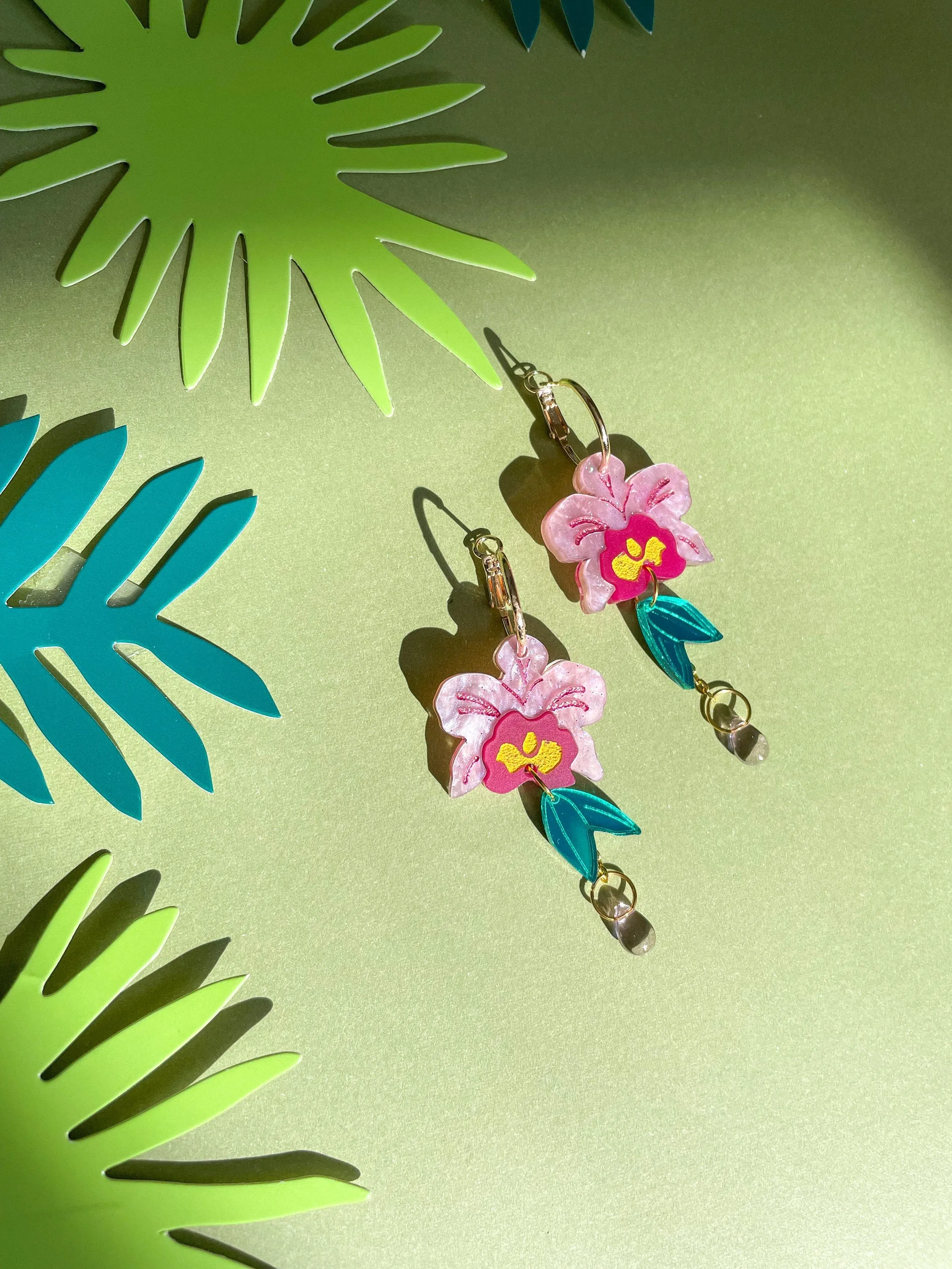 Orchid Dangle