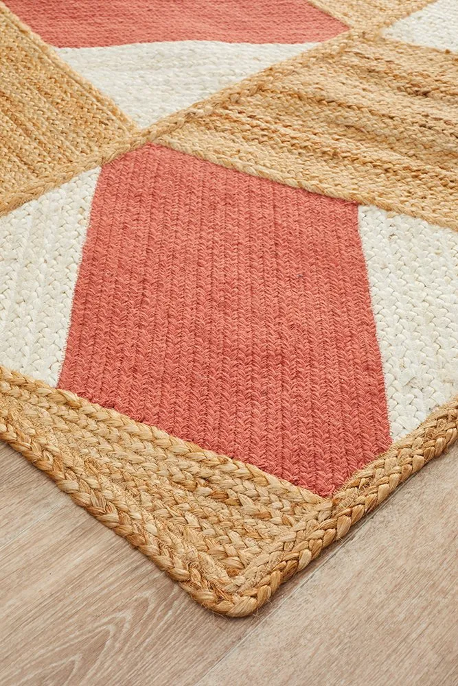 Parade 111 Rug (Coral) by Rug Culture