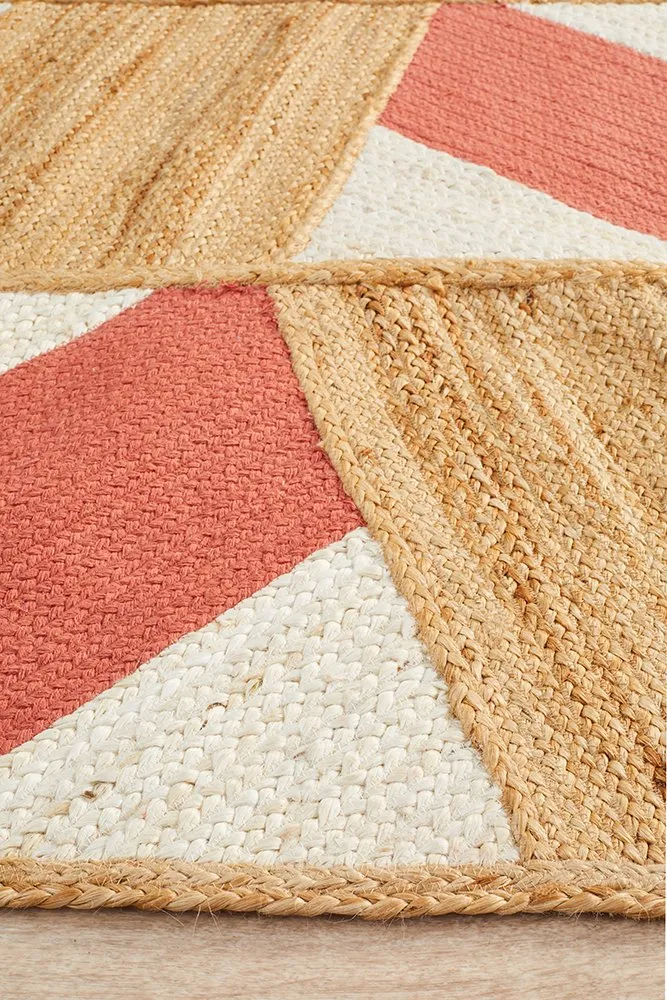 Parade 111 Rug (Coral) by Rug Culture