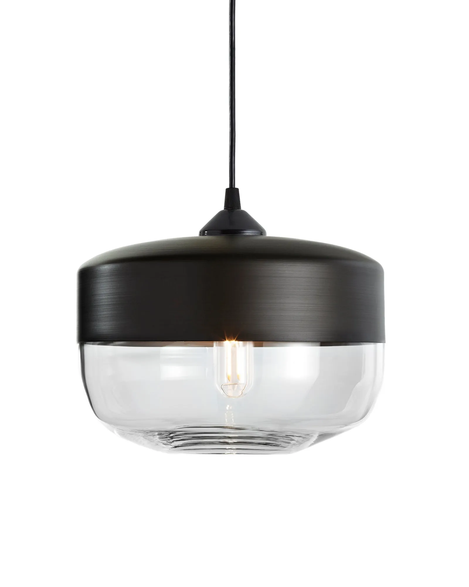 Parallel Wide Cylinder Pendant