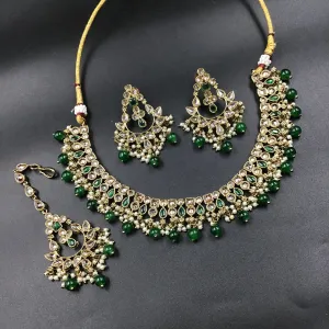 Round Neck Antique Necklace Set 4653-33