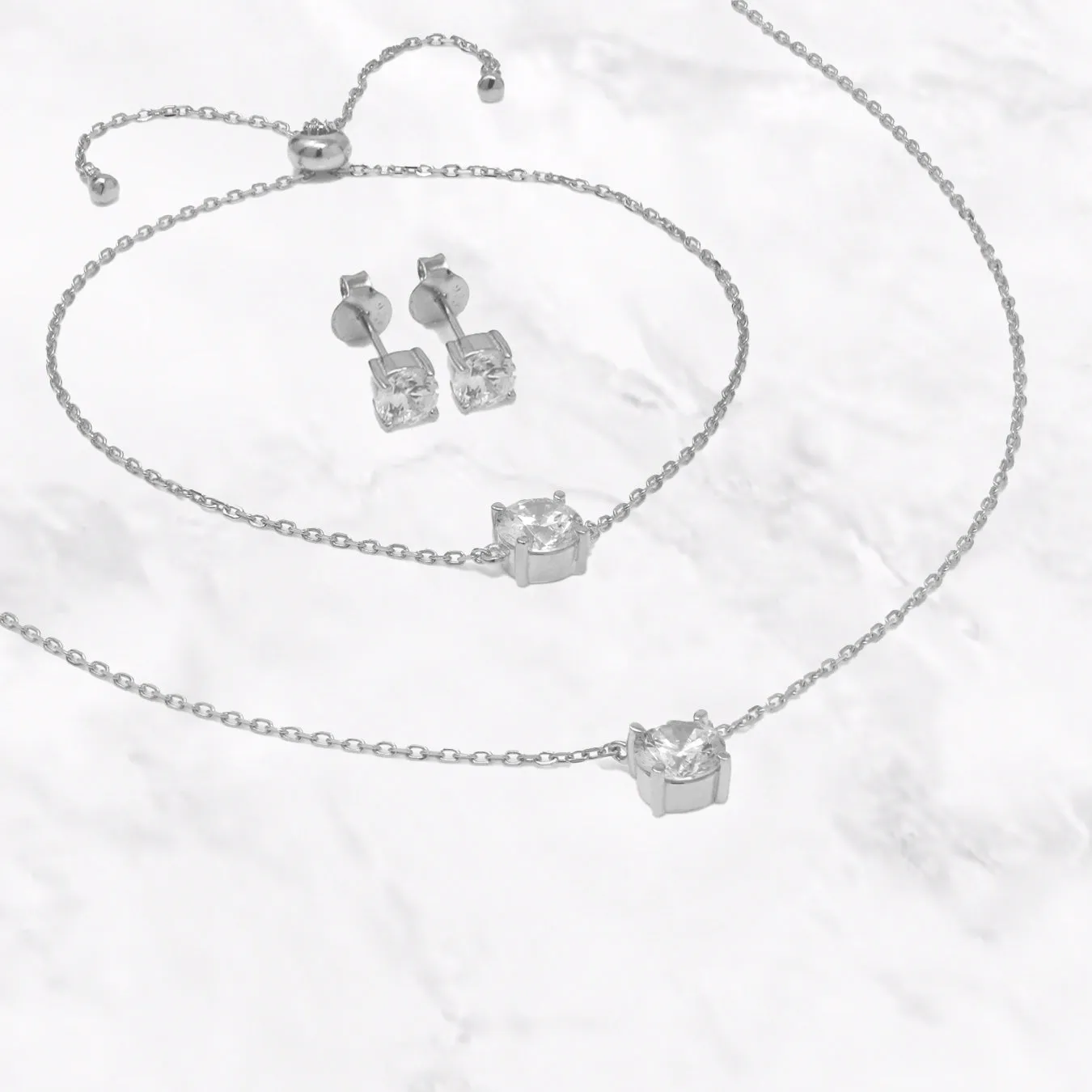 Round Silver Bracelet