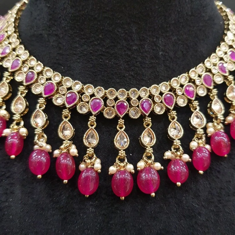 Ruby Antique Necklace Set