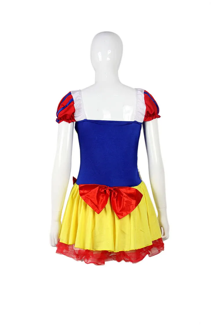 Sexy Princess Snow White Halloween Costume Fairy Tale Fancy Party Dress
