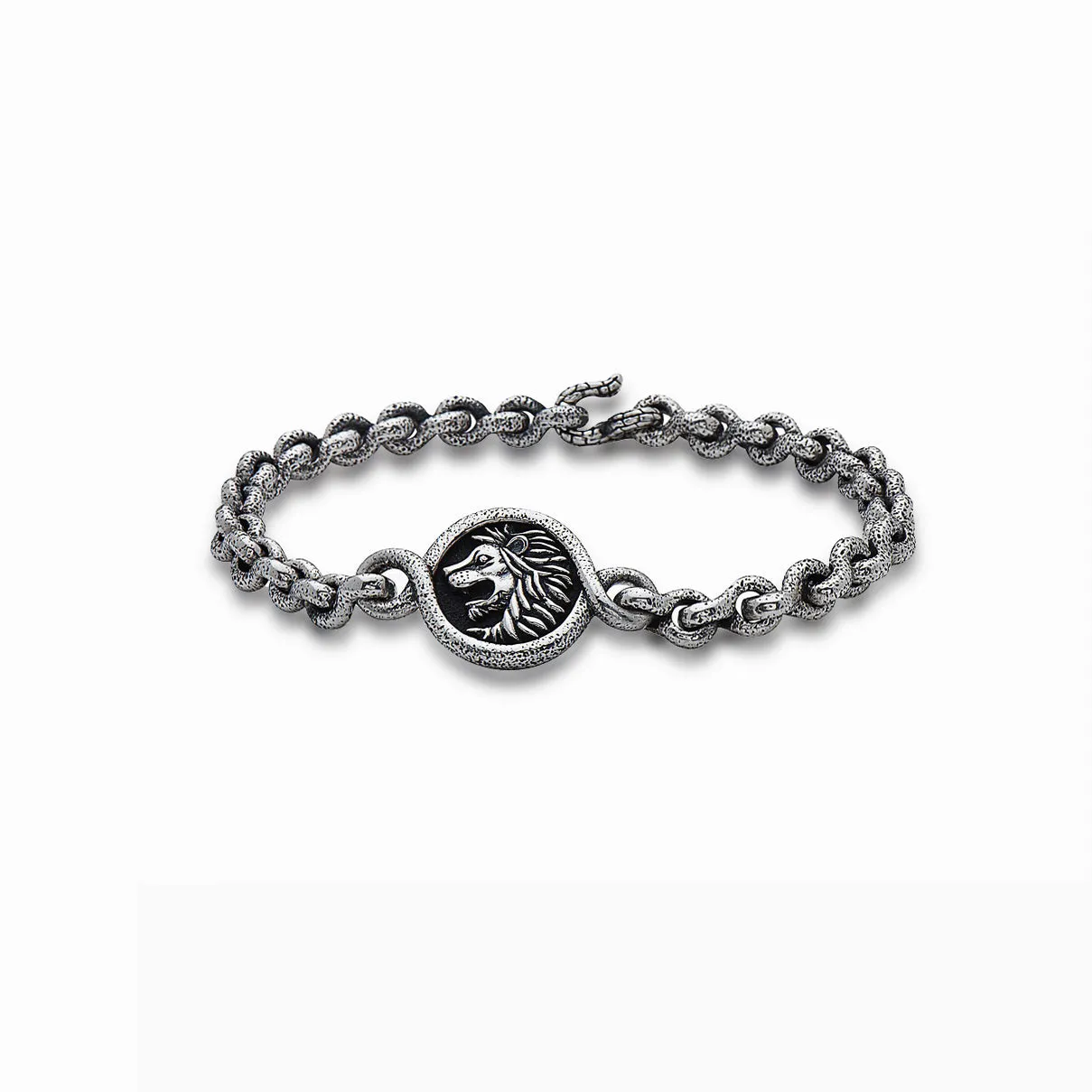SPIZOIKY LION COIN CHAIN BRACELET