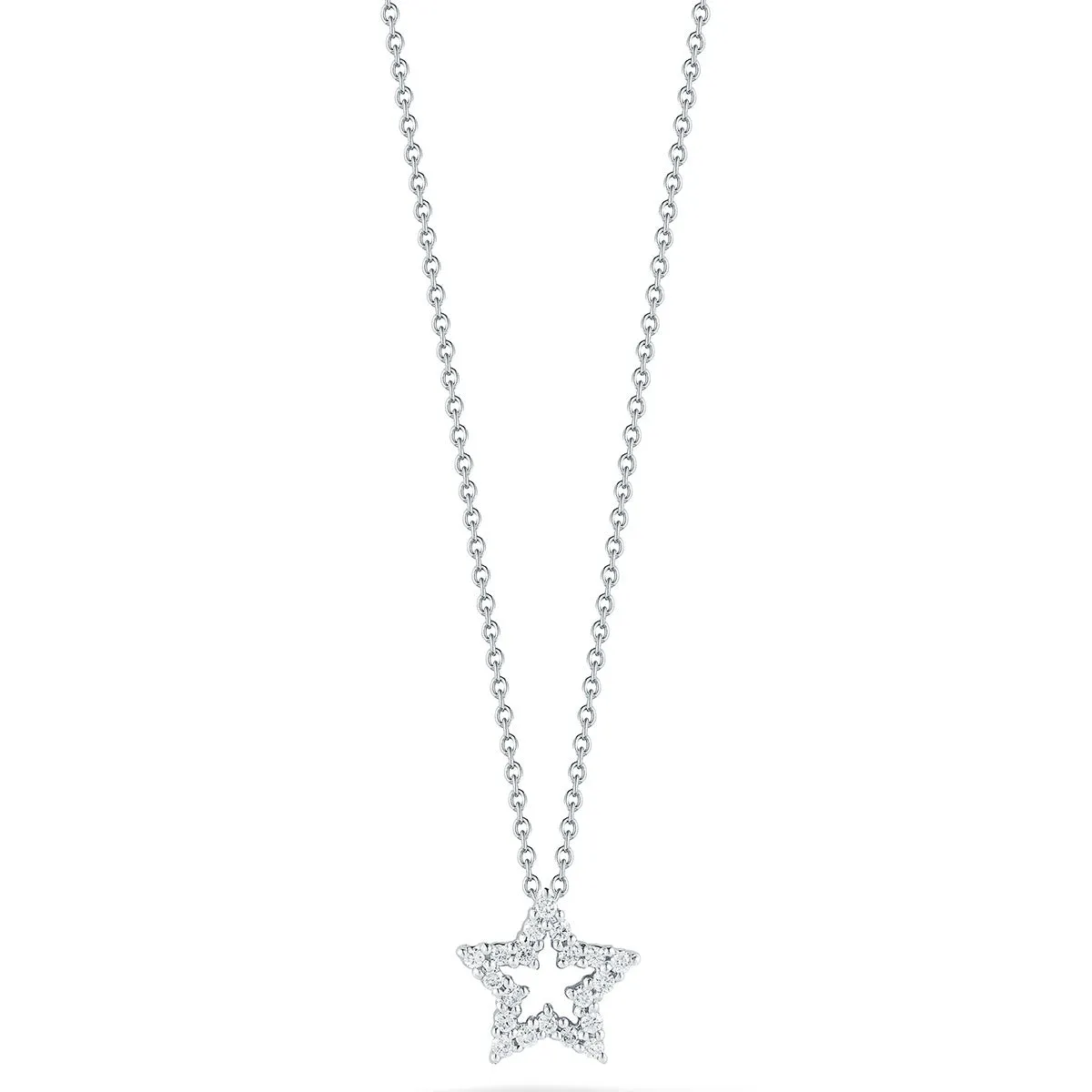 Star Pendant with Diamonds