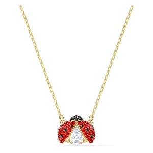 SWAROVSKI Swarovski Sparkling Dance Ladybug Necklace - Red & Gold-tone plated 5521787