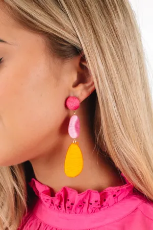 Tangerine Dreams Earrings - Multi