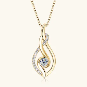 Twinkle Premium Moissanite Pendant Necklace