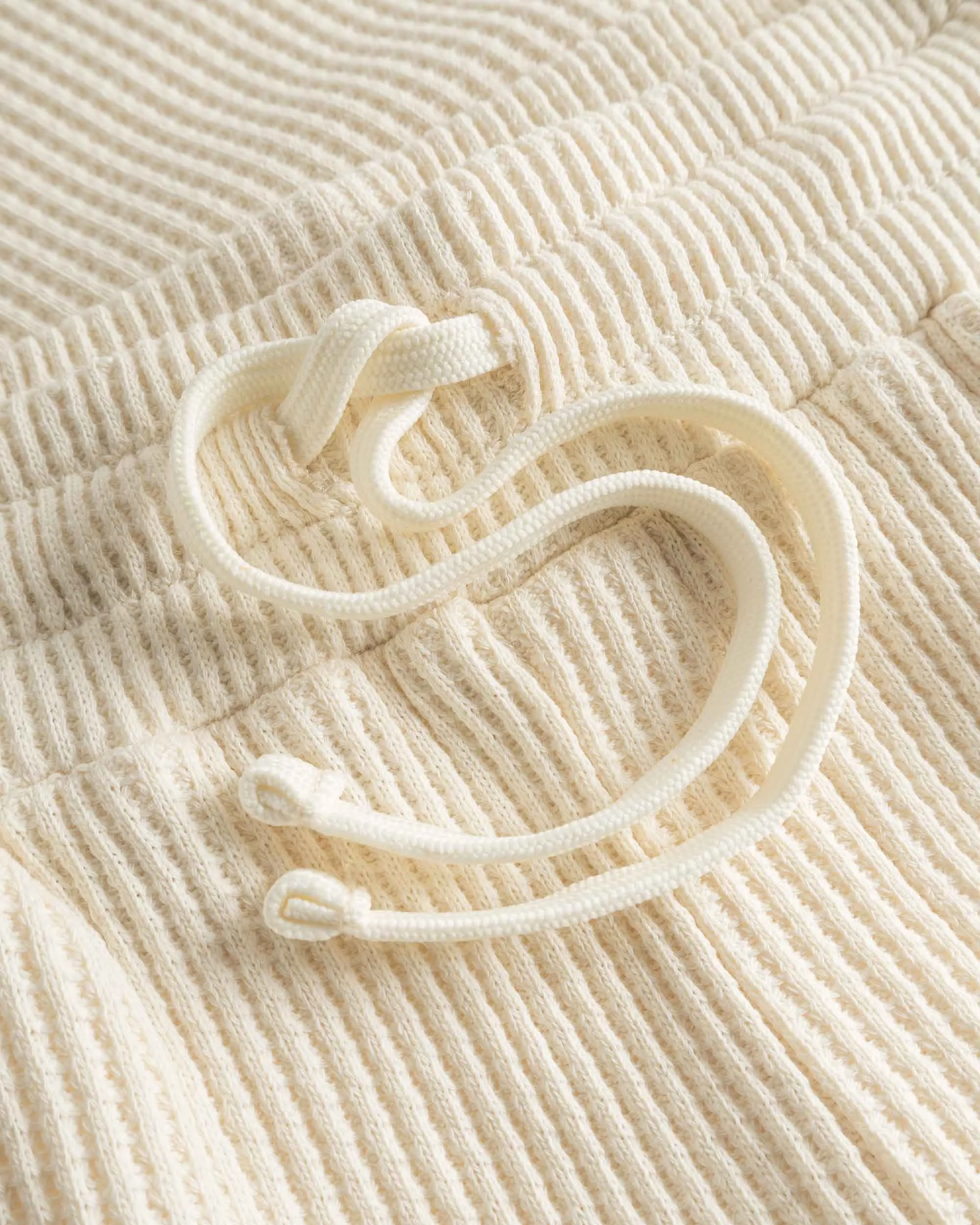 Waffle Shorts Vanilla