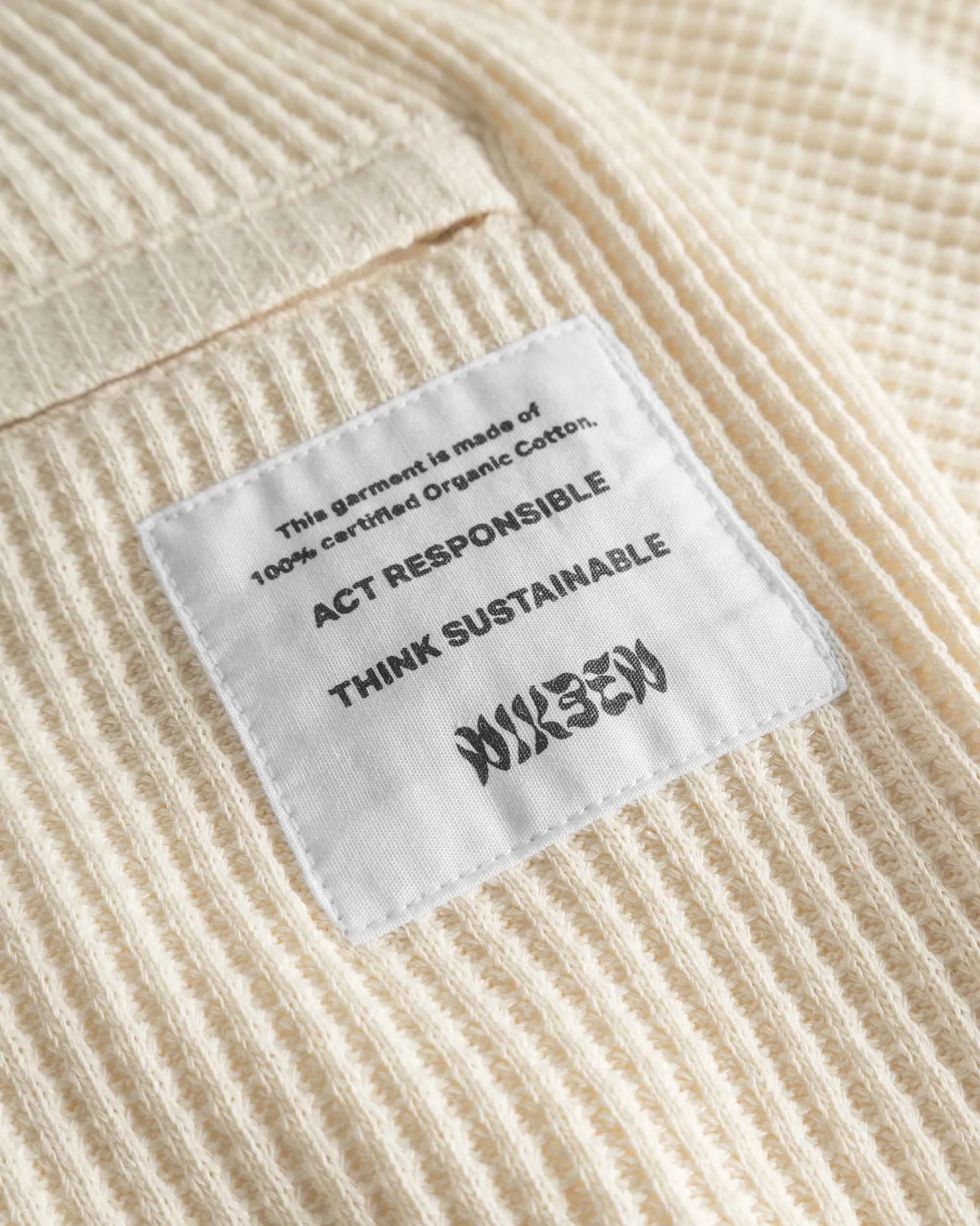 Waffle Shorts Vanilla